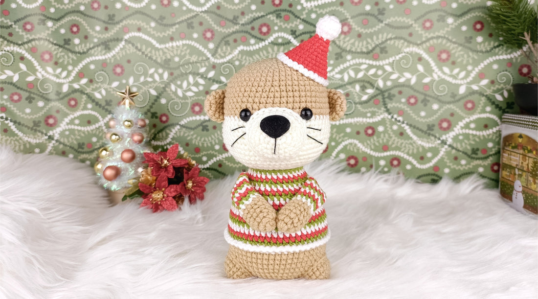 Norman The Christmas Otter