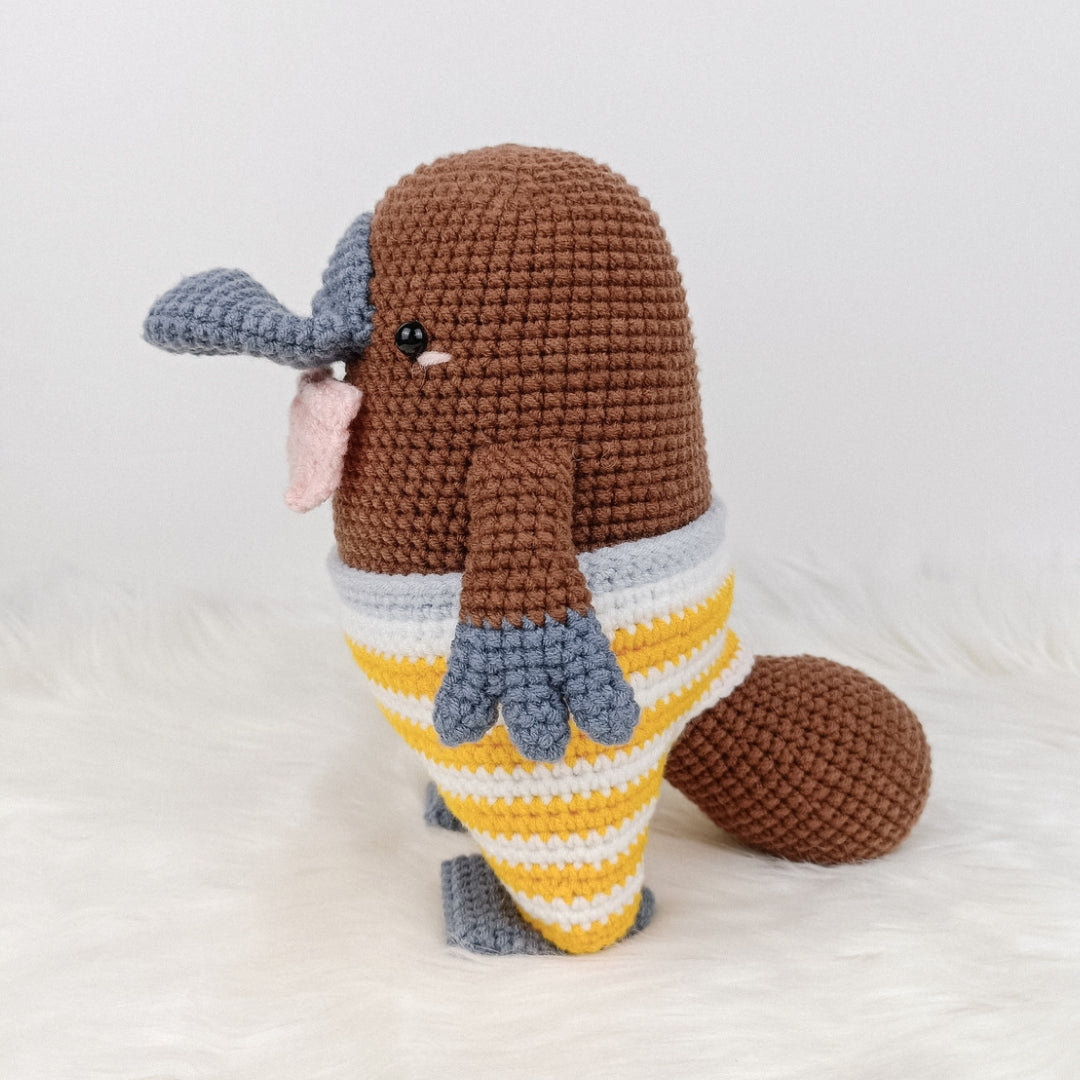 Adorable crochet Platypus 