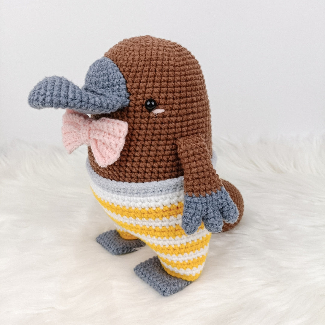 Adorable crochet Platypus 