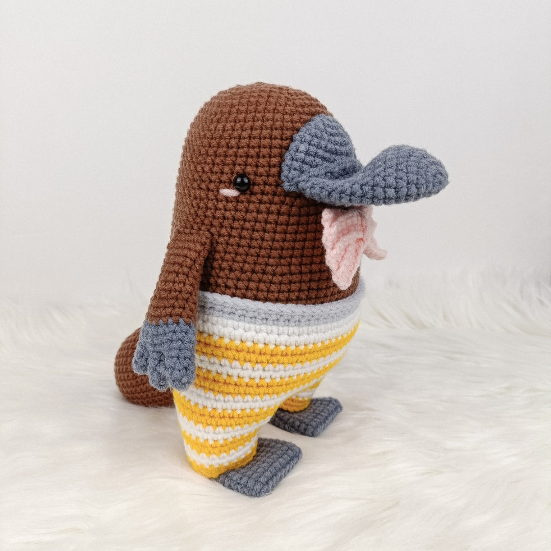 Adorable crochet Platypus 