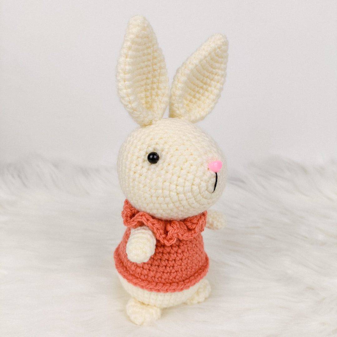 Who doesn't love bunny? Bring this crochet bunny home now.