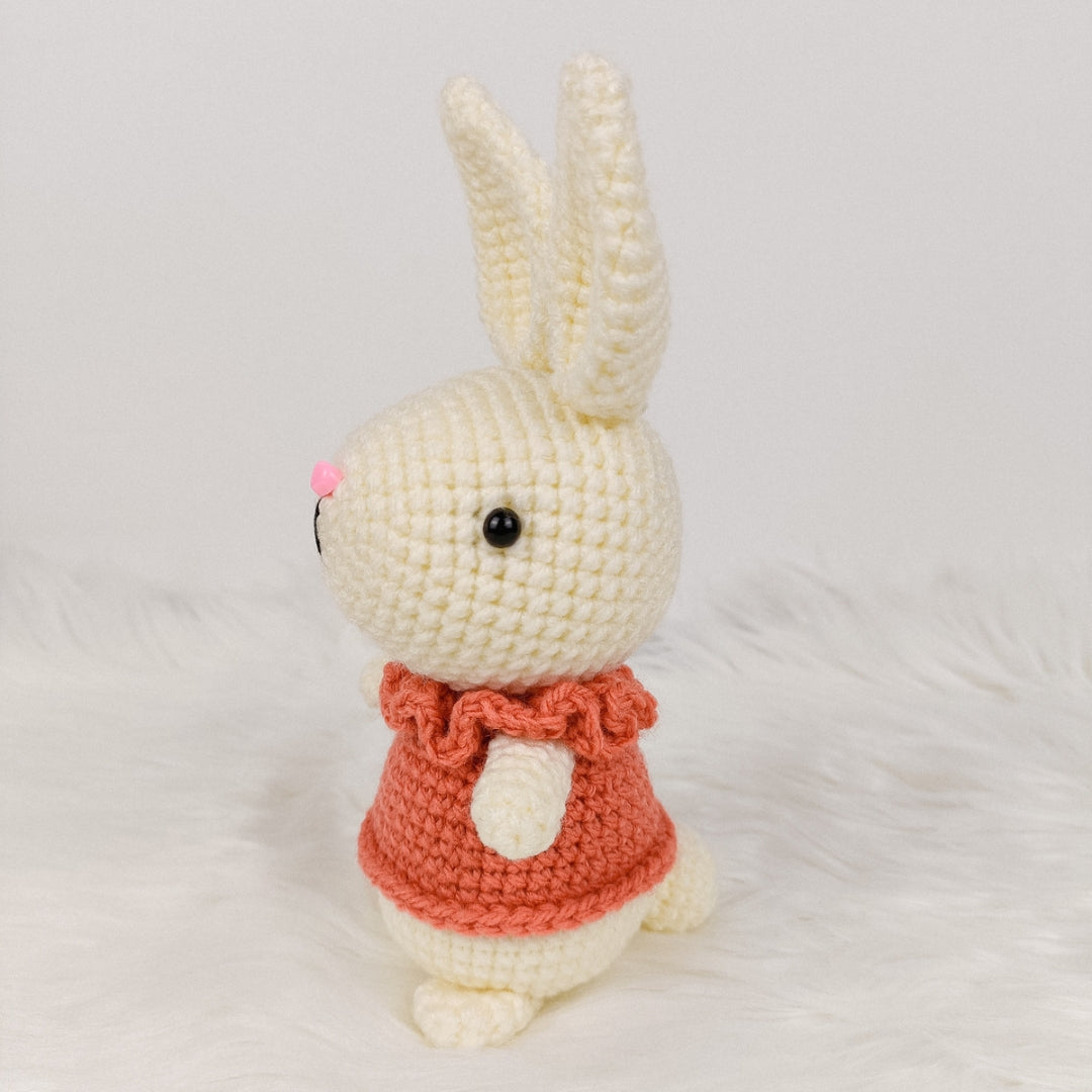 Who doesn't love bunny? Bring this crochet bunny home now.