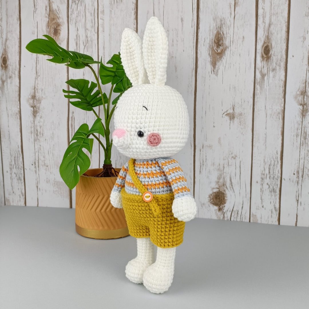 Handmade long-ear bunny